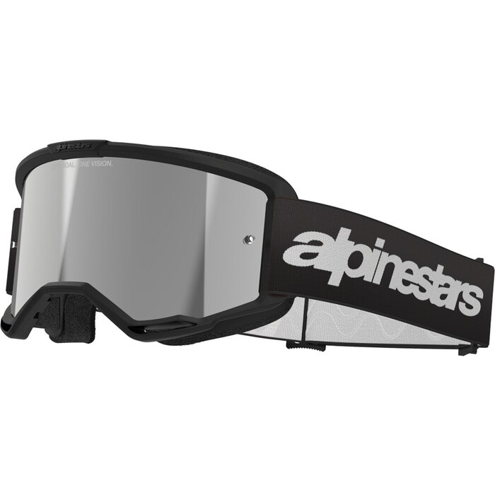 Alpinestars Vision 3 Wordmark - MX Motocross Brille schwarz