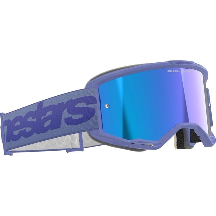 Alpinestars Vision 5 Wordmark - MX Motocross Brille purple