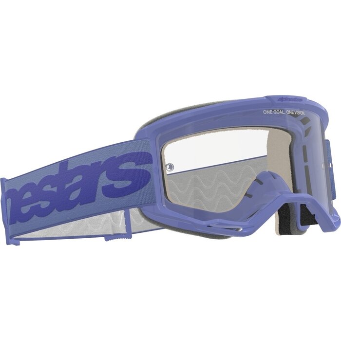 Alpinestars Vision 5 Wordmark - MX Motocross Brille purple