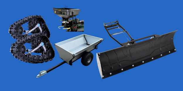 Anbauteile -  Anhänger - Salzstreuer - Schneeschilder