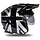 Jet Roller ATV Helm Sheratan - Schwarz Grau