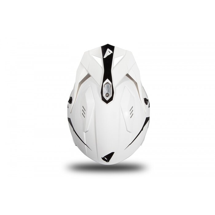 UFO Jet Roller ATV Helm Sheratan - Weiss Schwarz