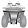 Segway Snarler AT5S & AT5L SX6 Rearbumper schwarz