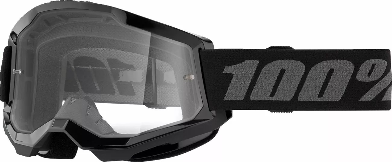 100% Strata 2 MX Brille schwarz