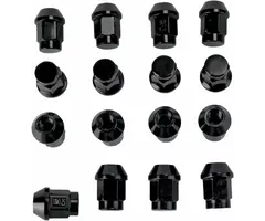 ITP ATV Felgen Radmuttern 10 x 1,25 mm Tapered black