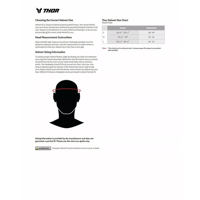 Thor Kinderhelm Fleet Forge rot Helm