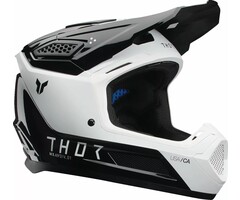 Thor Helm Fleet Storm schwarz weiss