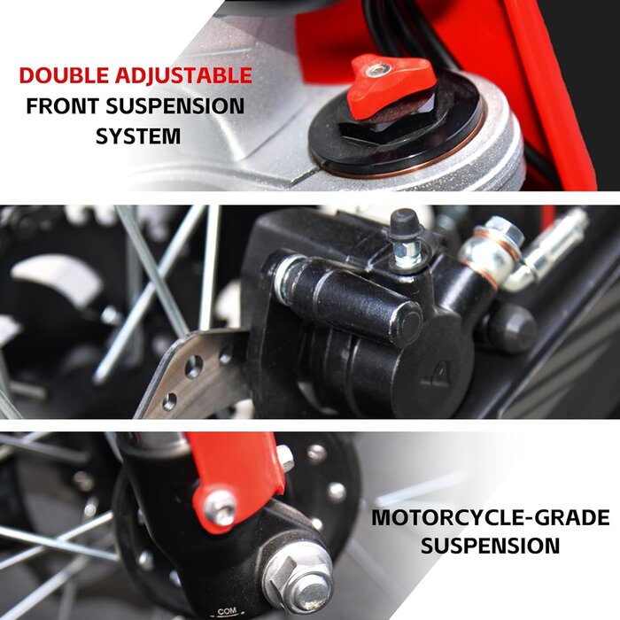 Nicot Elektro Dirtbike E-Wolf 12"/12" 4500W