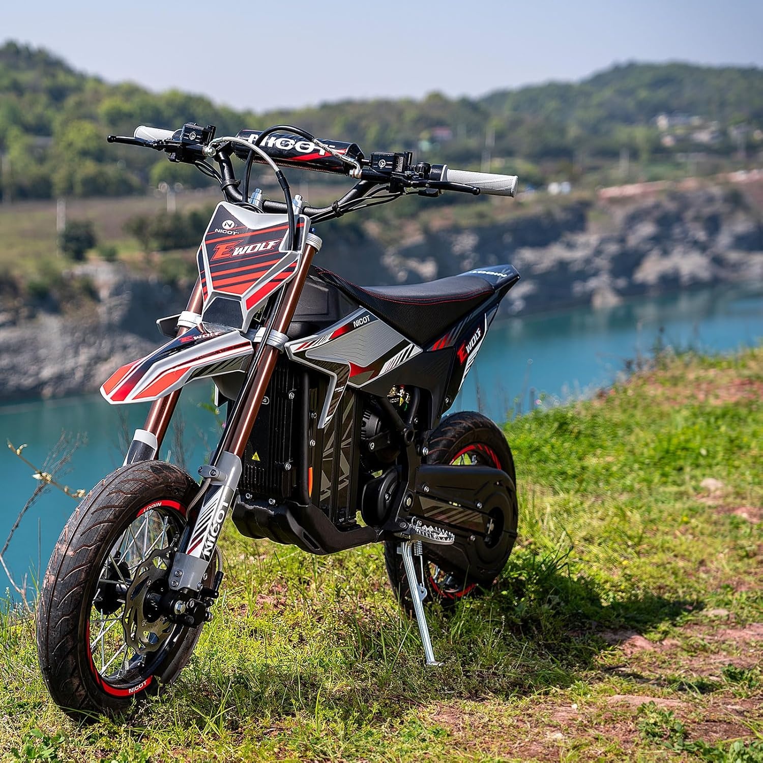 Nicot Elektro Dirtbike E-Wolf EVO 12"/12" 3000 W
