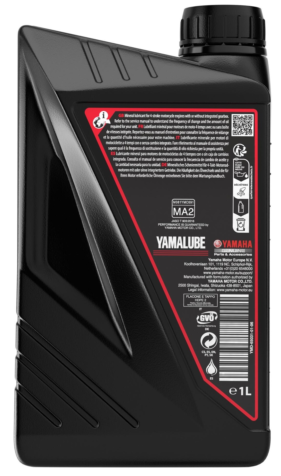 Yamalube M4 Mineral 10W-40 4-Stroke Öl Motoröl