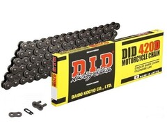D.I.D DID Kette 420 D mit 90 Glieder inkl. Clip Schloss