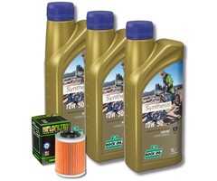 Rock Oil Ölwechselset - Wartungsset 3 Liter 10W-50 + Ölfilter HF152 / QJMOTO SFA 600 1000