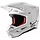 S-M5 Motocross Helm Solid weiss