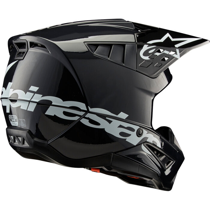 Alpinestars S-M5 Motocross Helm Corp schwarz
