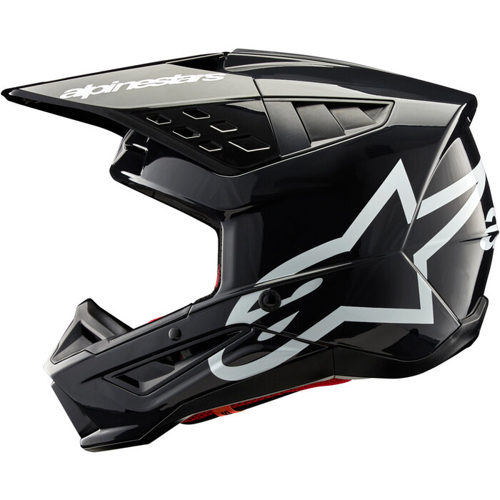 Alpinestars S-M5 Motocross Helm Corp schwarz