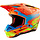 S-M5 Motocross Helm Action orange gelb