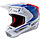 S-M5 Motocross Helm Honda weiss