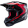 S-M5 Motocross Helm Honda schwarz