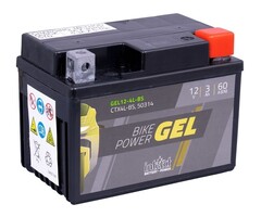 Intact Batterie GEL12-4L-BS - Gel YTX4L-BS - 12V, 3Ah, 60A