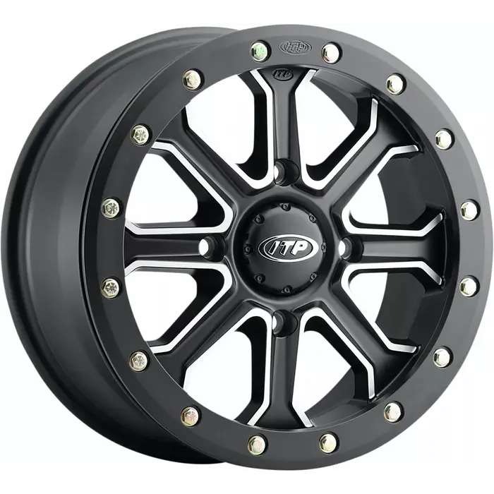 ITP ATV Felgen 416X ATV Felgen Wheels - gefräst matt schwarz - Copy