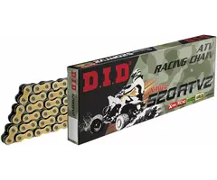 D.I.D Antriebskette 520 ATV 2 - X-Ring Kette mit Clip Schloss