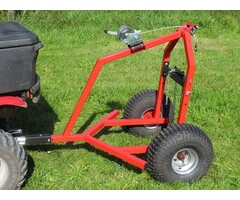 Iron Baltic ATV Log-Schlepper mit Handwinde Kit