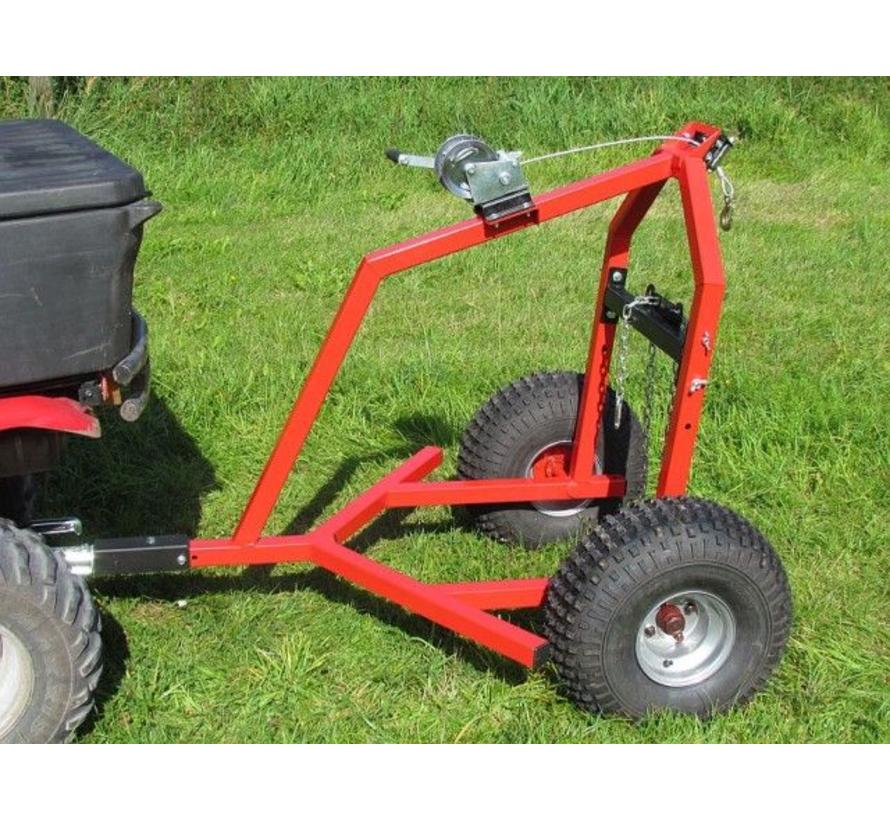 Iron Baltic ATV LogSchlepper mit Handwinde Kit