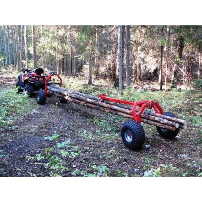 Iron Baltic ATV Log-Schlepper hintere Stützteil