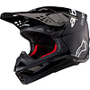 Alpinestars Supertech M10 Motocross Helm Flood schwarz