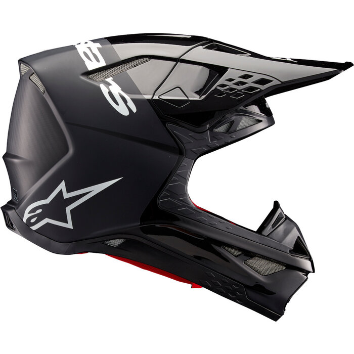 Alpinestars Supertech M10 Motocross Helm Flood schwarz