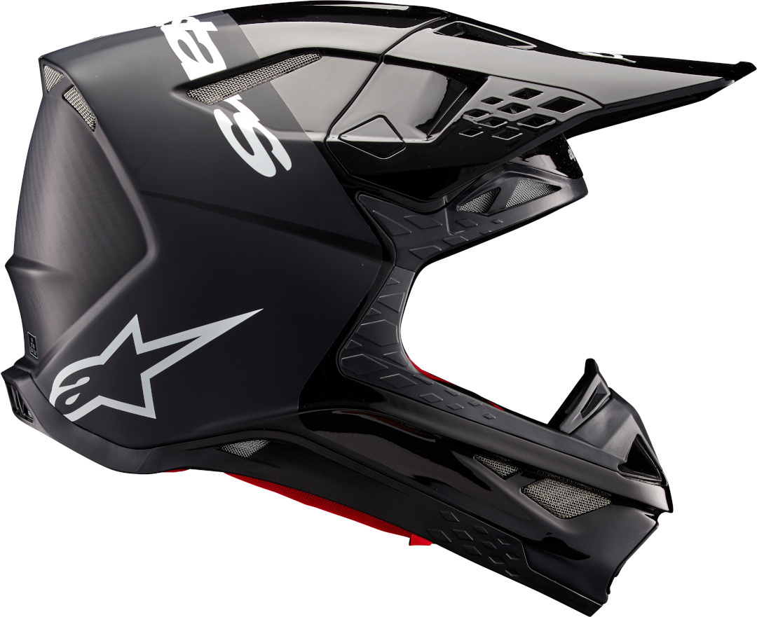 Alpinestars Supertech M10 Motocross Helm Flood schwarz