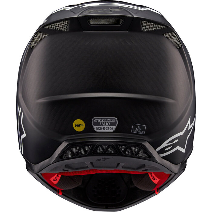 Alpinestars Supertech M10 Motocross Helm Flood schwarz