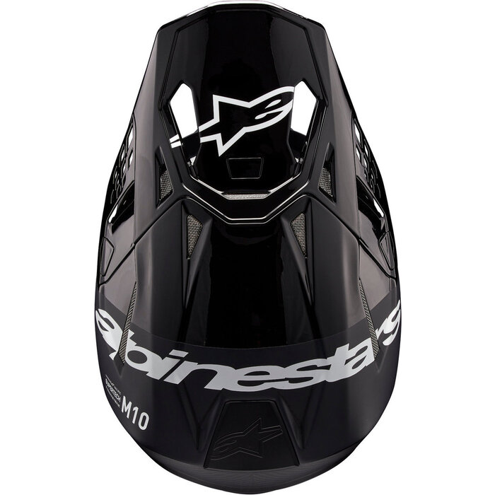 Alpinestars Supertech M10 Motocross Helm Flood schwarz