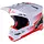 Supertech M10 Motocross Helm Unite weiss rot