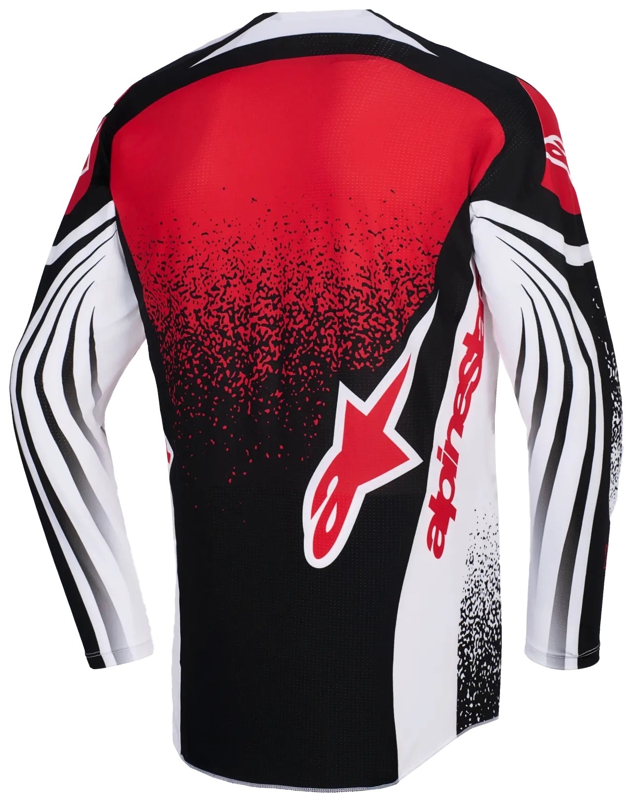 Alpinestars 2026 Techstar Nomur Jersey Schwarz, Rot, Weiß