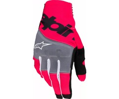 Alpinestars Techstar MX Enduro Handschuhe schwarz pink