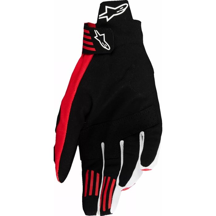 Alpinestars Techstar MX Enduro Handschuhe schwarz rot