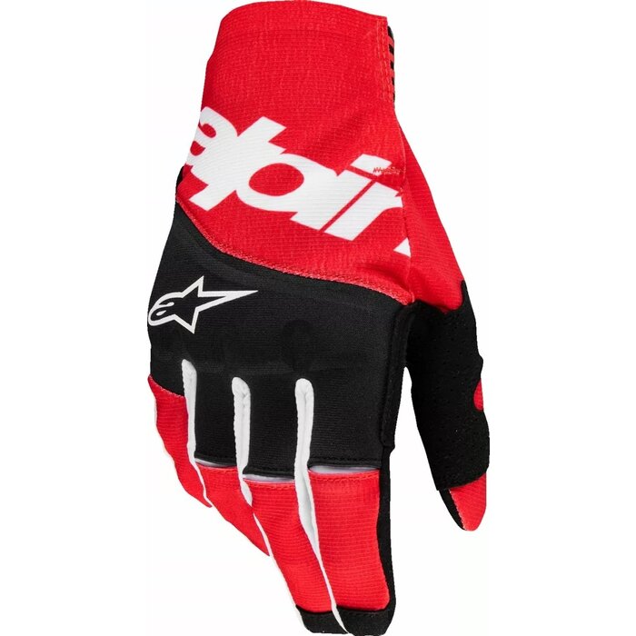 Alpinestars Techstar MX Enduro Handschuhe schwarz rot