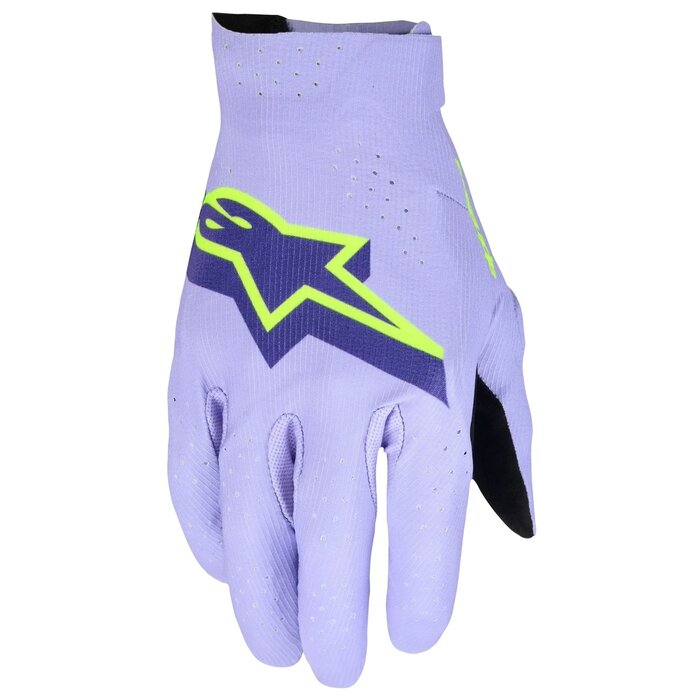 Alpinestars Supertech MX Handschuhe Lavender Violet Fluo Yellow