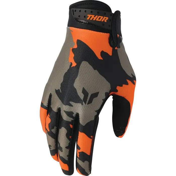 Thor Launchmode Handschuhe ATV Quad MX Enduro Hunter orange schwarz