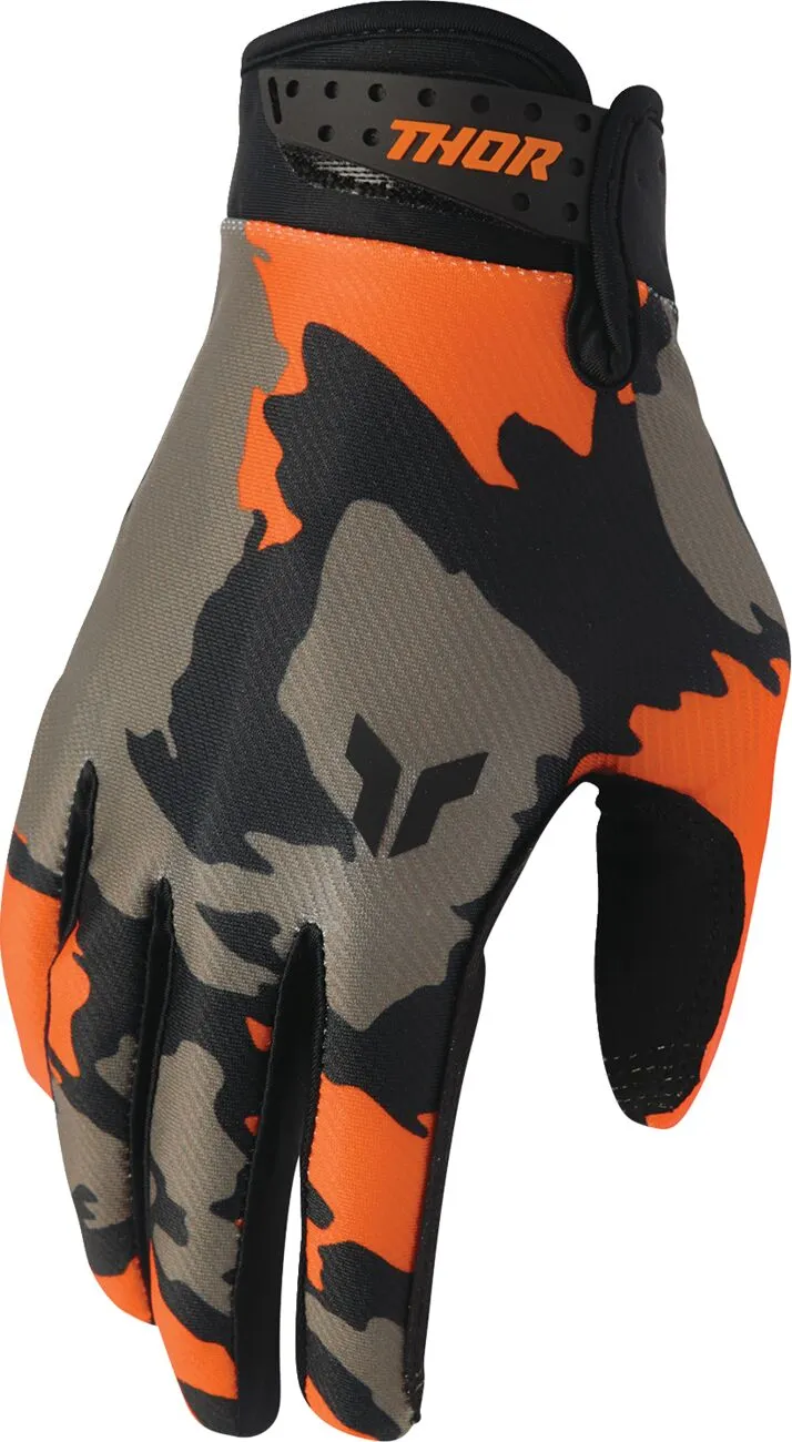 Thor Launchmode Handschuhe ATV Quad MX Enduro Hunter orange schwarz