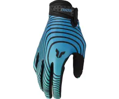Thor Launchmode Handschuhe ATV Quad MX Enduro Identity schwarz blau