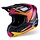 S-M7 Motocross Helm Rise Schwarz  pink gelb