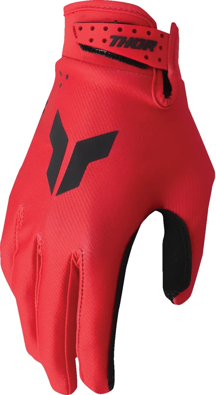 Thor Launchmode Split Handschuhe für Jugendliche rot