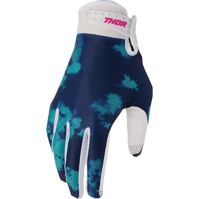 Thor Launchmode Bleach Handschuhe für Jugendliche Blau, Grün, Weiß