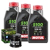 Motul Ölwechselset GOES G450S Motul 10W40 & HF682