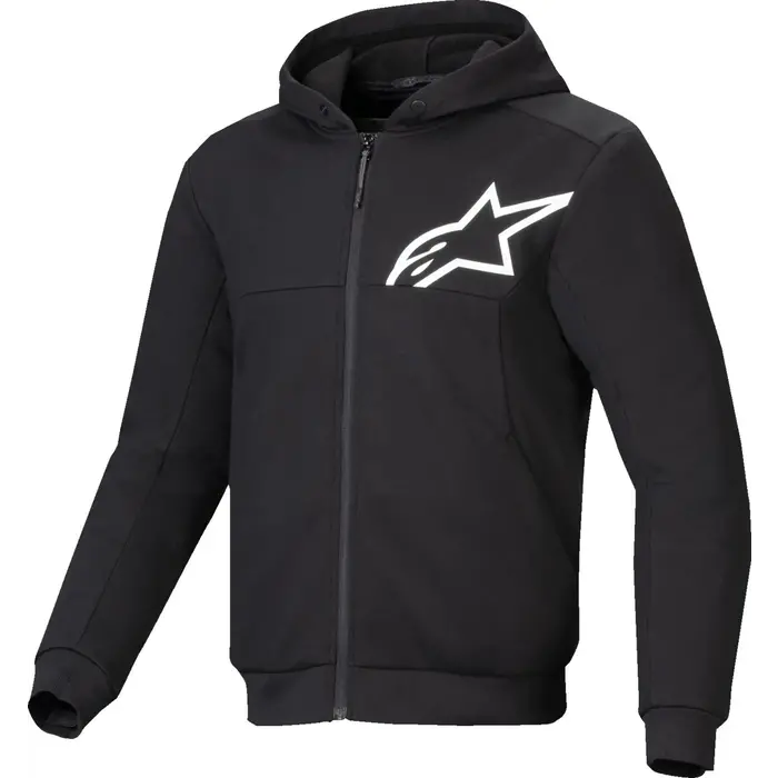 Alpinestars Chrome v2 Sport Jacke Hoodie schwarz