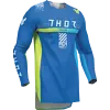 Thor Sportmode Synth Jersey für Jugendliche - Gelb, Weiss, Blau