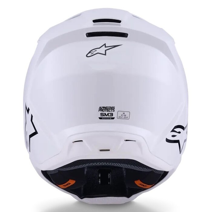 Alpinestars SM3 Motocross Helm Solid weiss