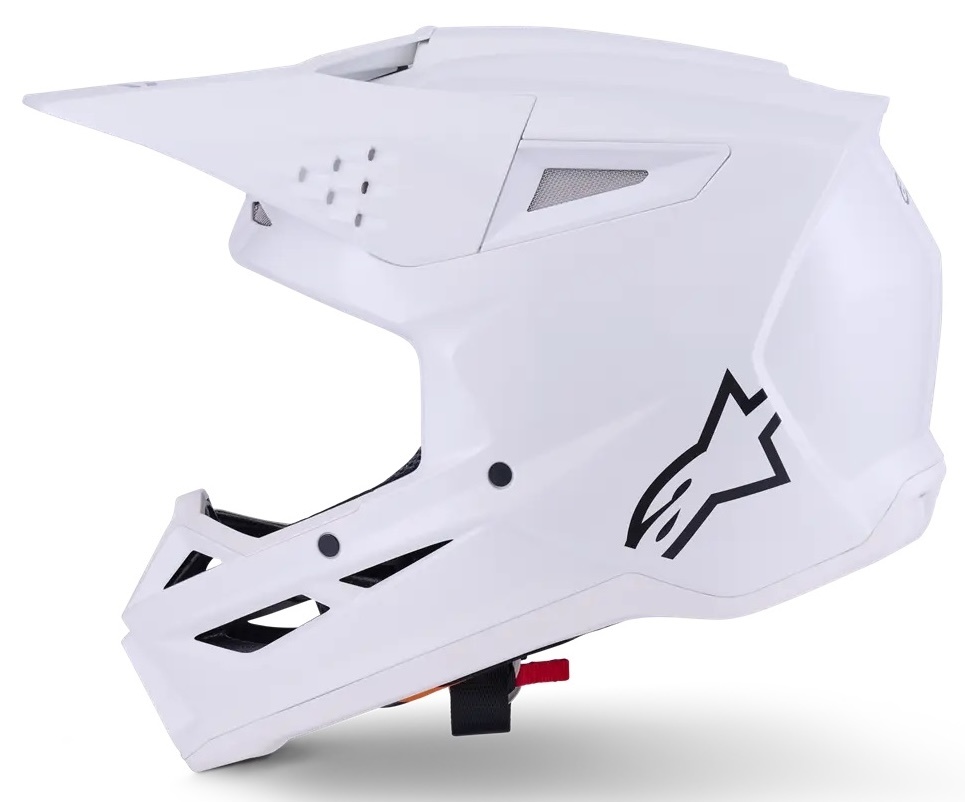 Alpinestars SM3 Motocross Helm Solid weiss